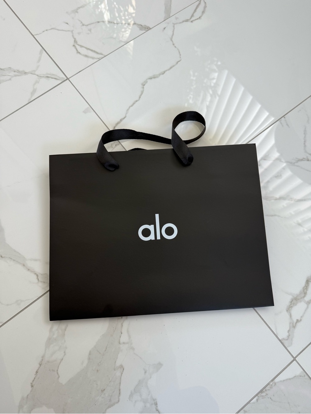 ALO Yoga Black Shopping Bag